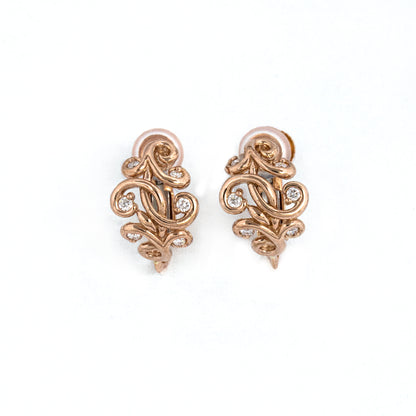 K18 Diamond Earrings(MLER036)