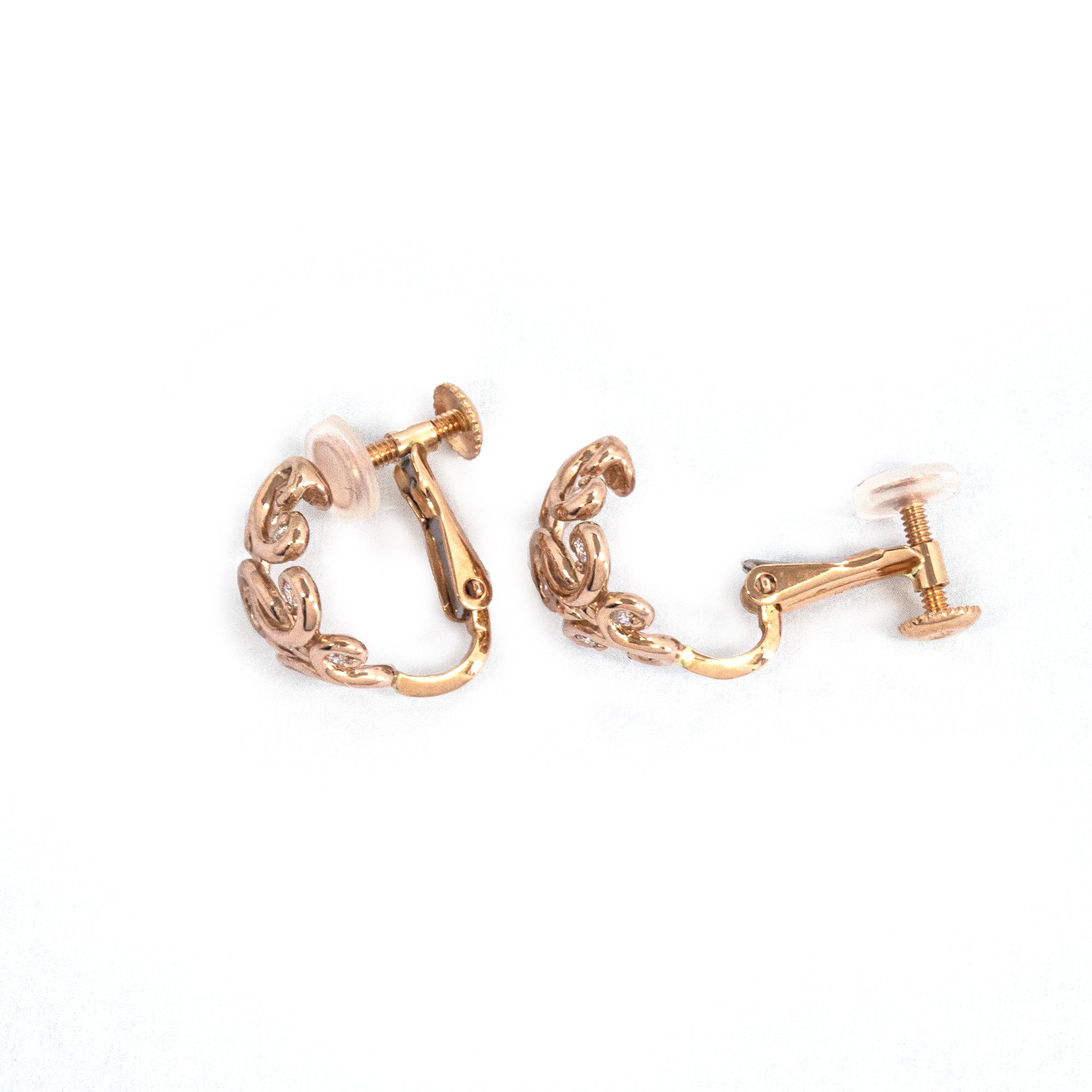 K18 Diamond Earrings(MLER036) – miryam-r