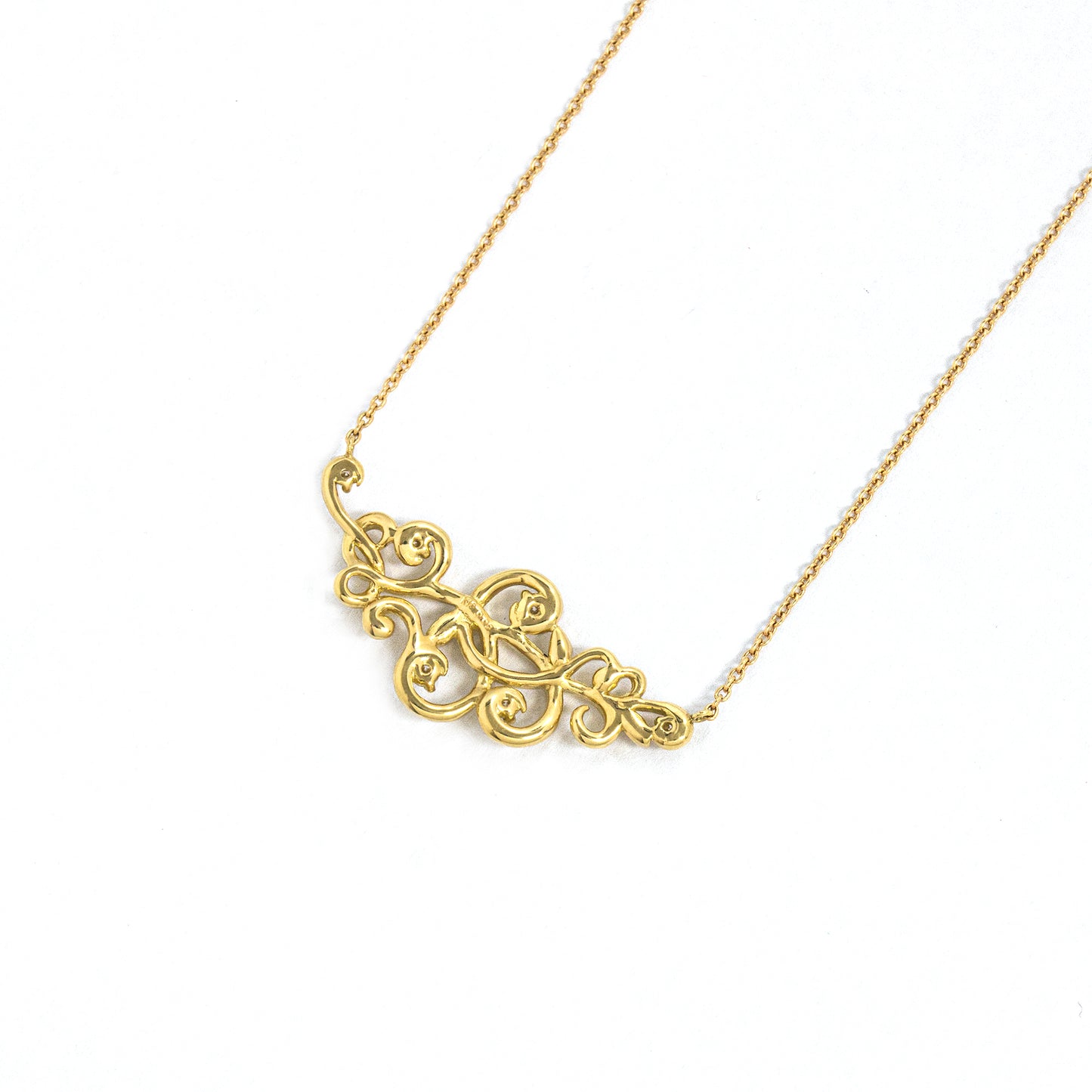 K18 Diamond Necklace(MLNC038)
