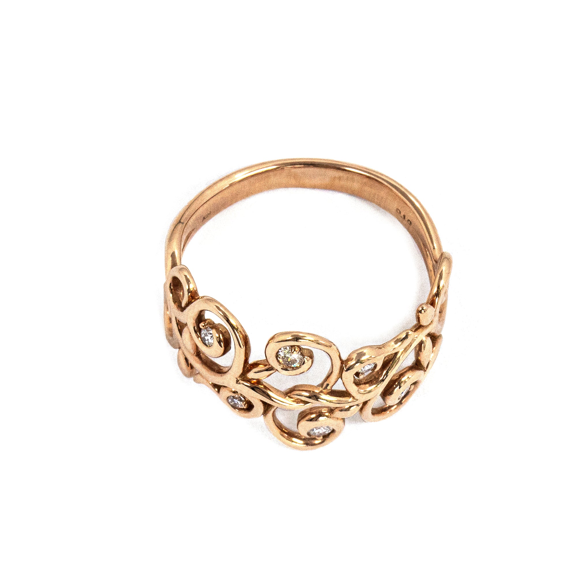 K18 Diamond Ring(MLRG030) – miryam-r