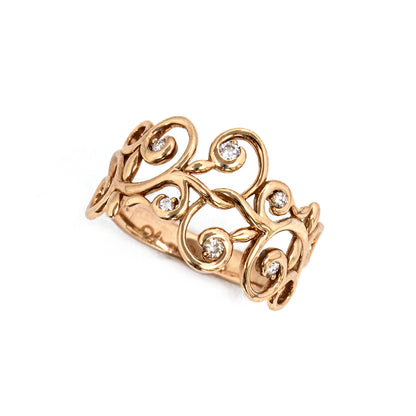 K18 Diamond Ring(MLRG030)