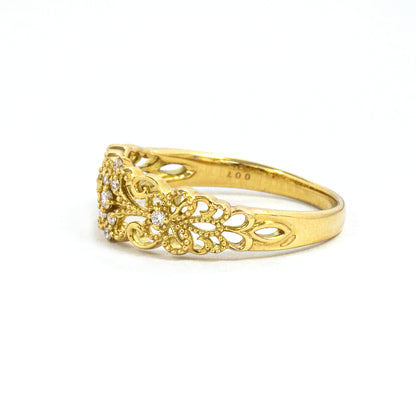 K18 Diamond Ring(MLRG4268)
