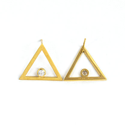 K18 Diamond Earrings(MMERKF6Y)