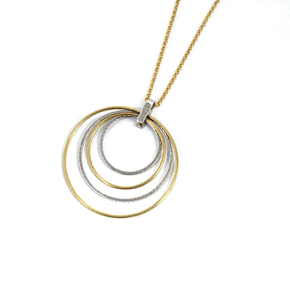 K18/Platinum Diamond Necklace(MMNC307E)