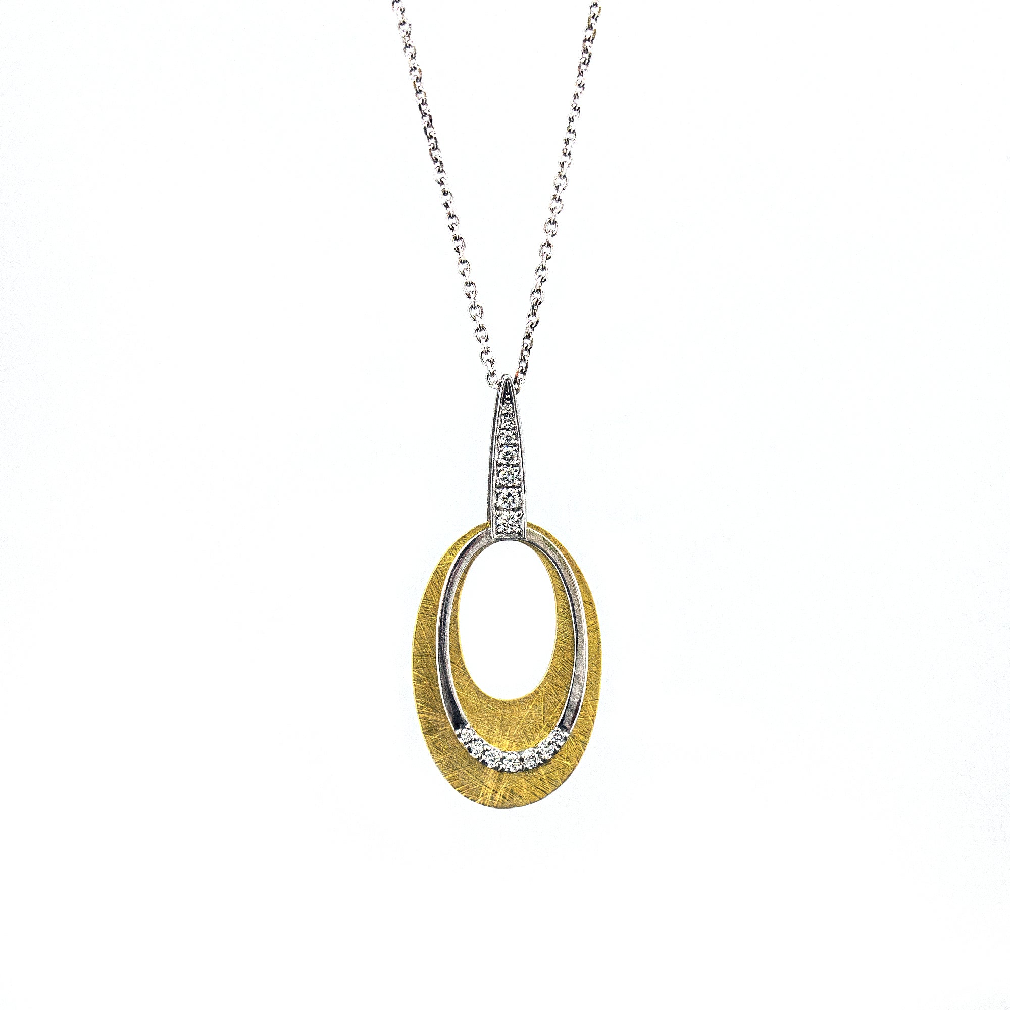 K18 Diamond Necklace(MMER045E) – miryam-r