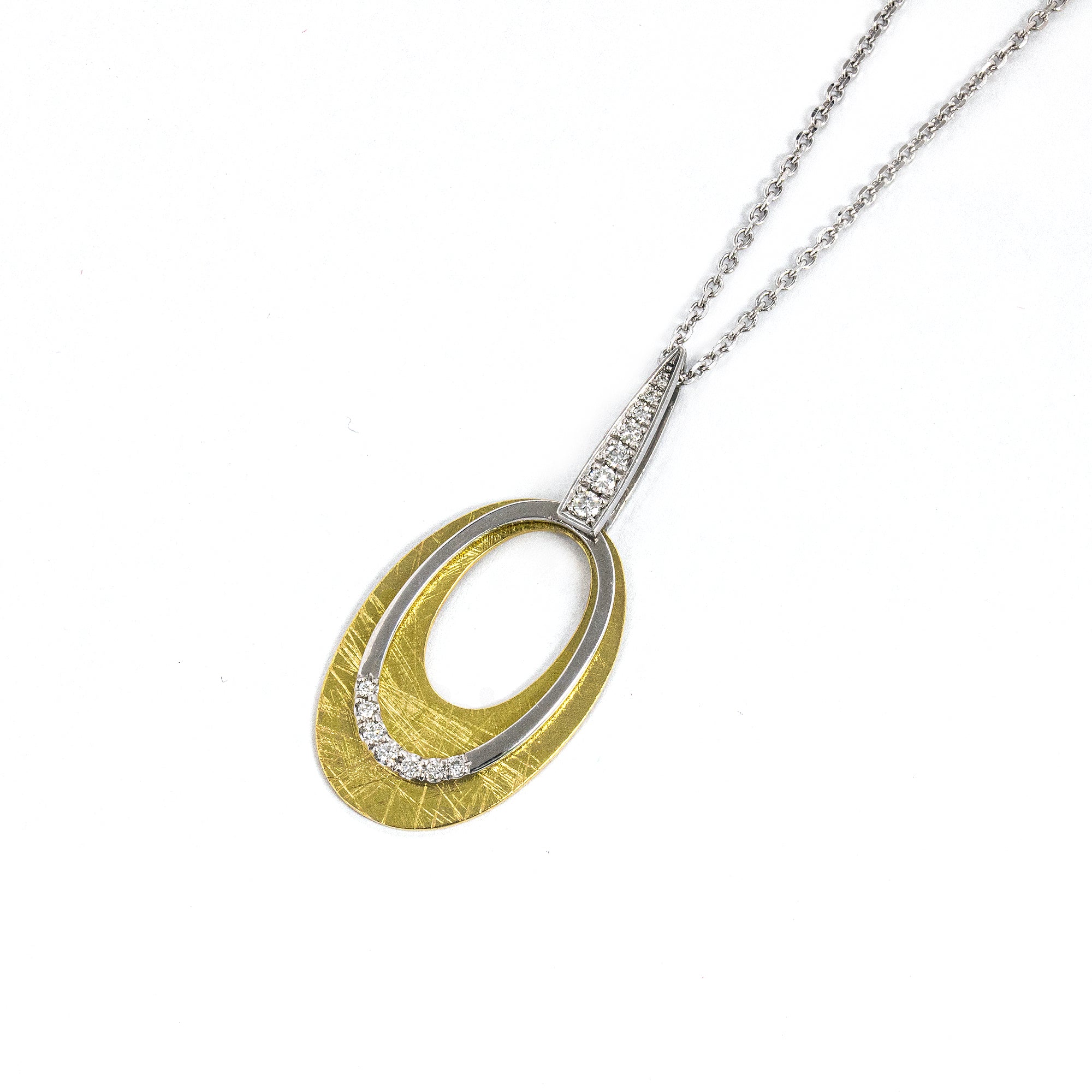 K18 Diamond Necklace(MMER045E) – miryam-r