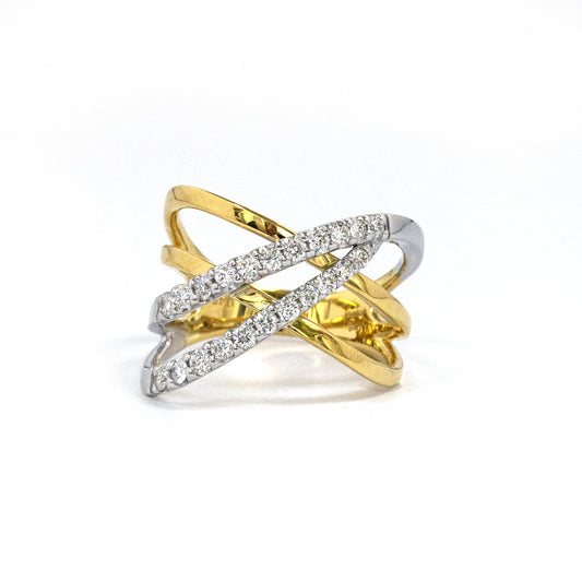 K18 Diamond Ring(MMRG025)