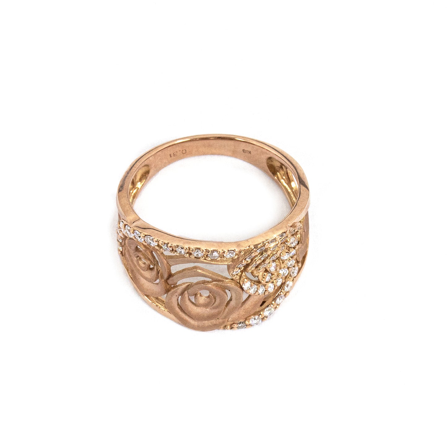 K18 Diamond Ring(MRRG040)